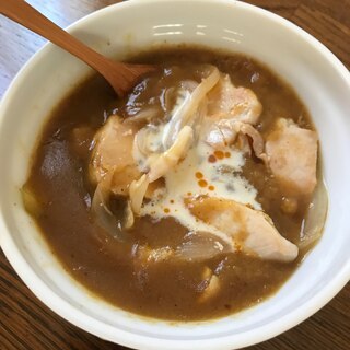 まろやか　豆乳入りのチキンカレー